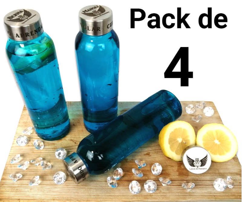 PACK 4 AGUA AZÚL PARA DIAMANTES